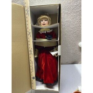 Ute Kase-Lepp 25" JOY Doll ~Christmas The Hamilton Collection 1992 #2394A
